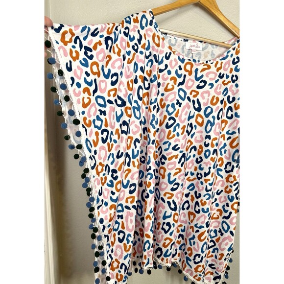 NWT Jess Lea Feeling Like Fun Swimsuit Coverup Dress‎ One Size Fits 0-10 Leopard - Picture 7 of 13